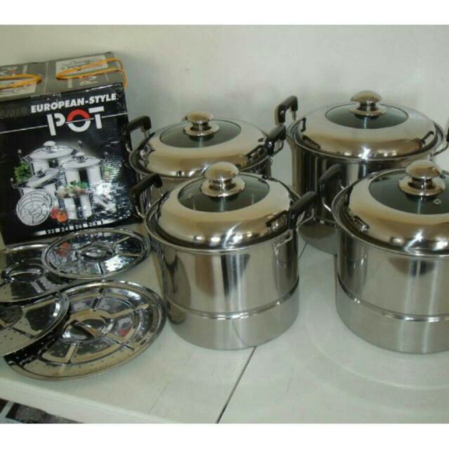 Stockpot steamer saito 555