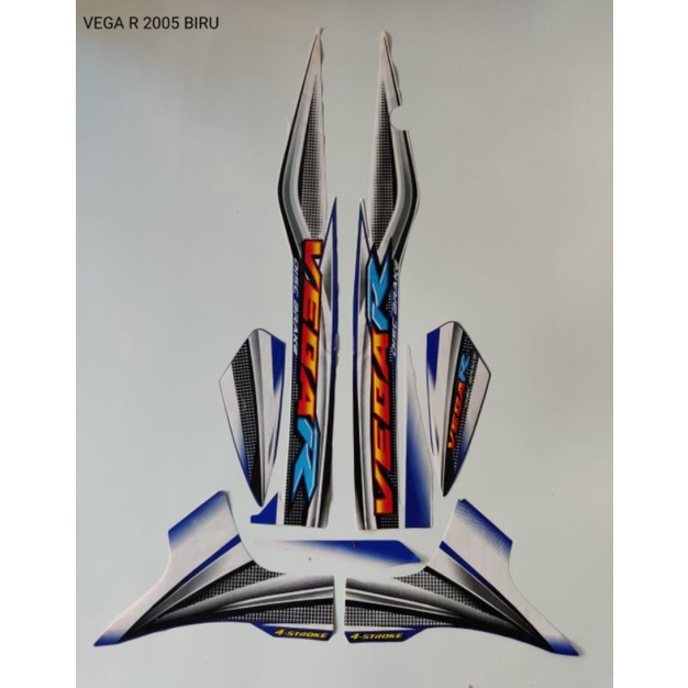 STRIPING VEGA R 2005 BIRU