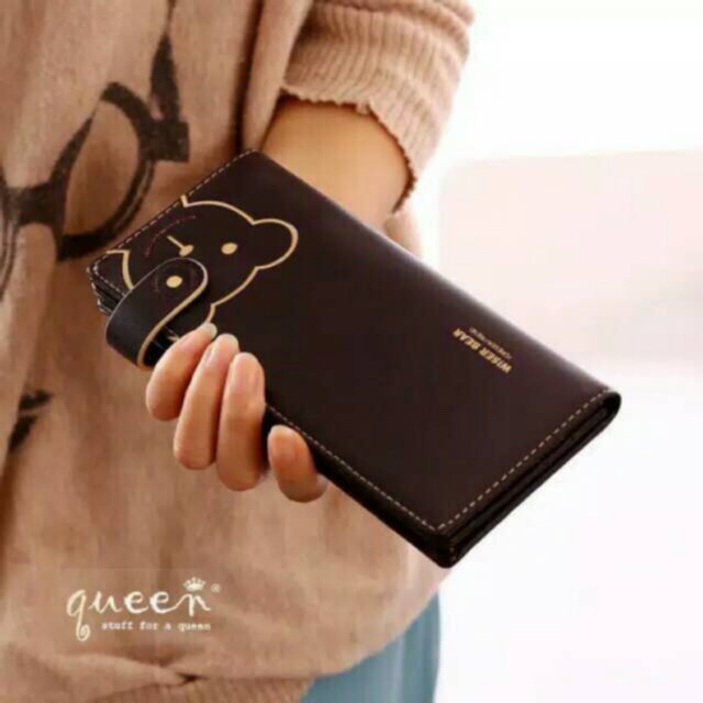 DOMPET WANITA PANJANG QUEEN TEDDY BEARS