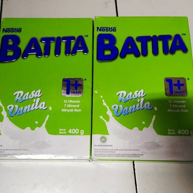 Nestle BATITA 1+ Vanila DATITA 3+ Madu 400gr