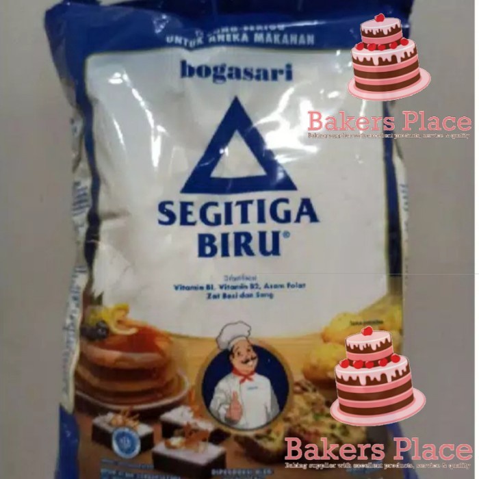 

D02D1 Tepung Segitiga Biru Premium 1Kg Da01D100