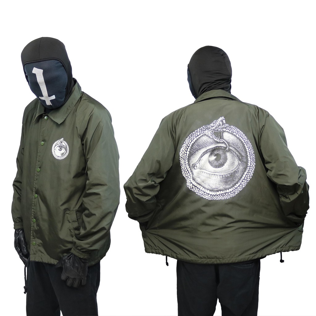 Heretic - Windbreaker - Snake Eye - Army Green