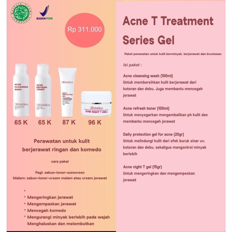 Jual Acne T Treatment Series Gel (kemasan baru) | Shopee Indonesia