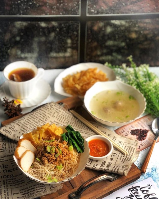 

Bakmi Ayam Polos, Bakmi Ayam Bakso, Bakmi Ayam Komplit