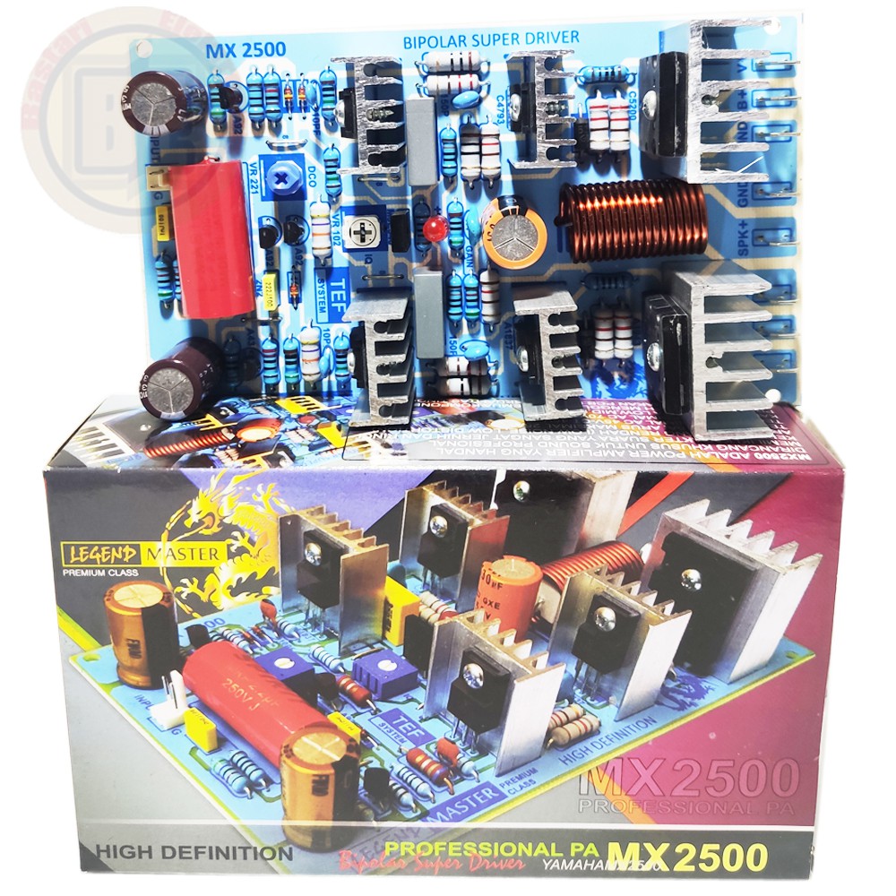KIT POWER AMPLIFIER Profesional YAMAHA MX 2500 Legend Master
