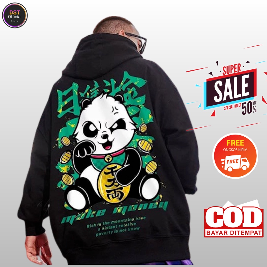 Hody Hoedie Hooodie Hoddy Hodiie Jemper Pria Cowok Cewek Distro Original Tulisan Jepang Japan Murah 