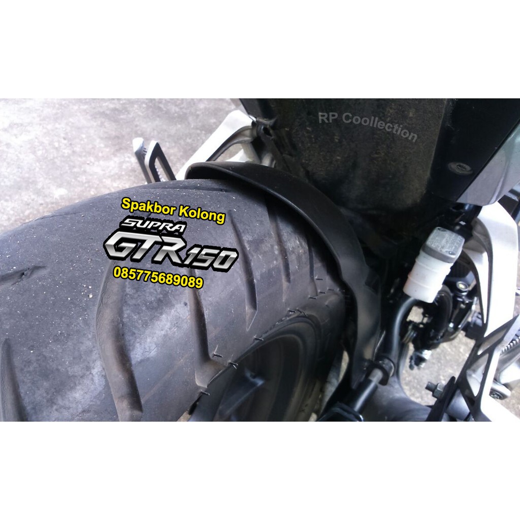 SPAKBOR KOLONG SUPRA GTR 150 CUSTOM BAN STANDAR‐BESAR HUGGER BAN GAMBOT AKSESORIS- AKSESORIS INTERI-