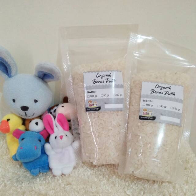 

Repack beras putih organik 200 gr
