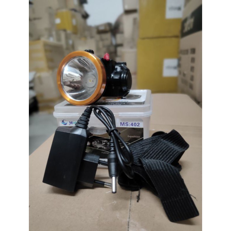 Senter Kepala MS 402 30Watt /HeadLamp MS 402 30 Watt Model Dimmer