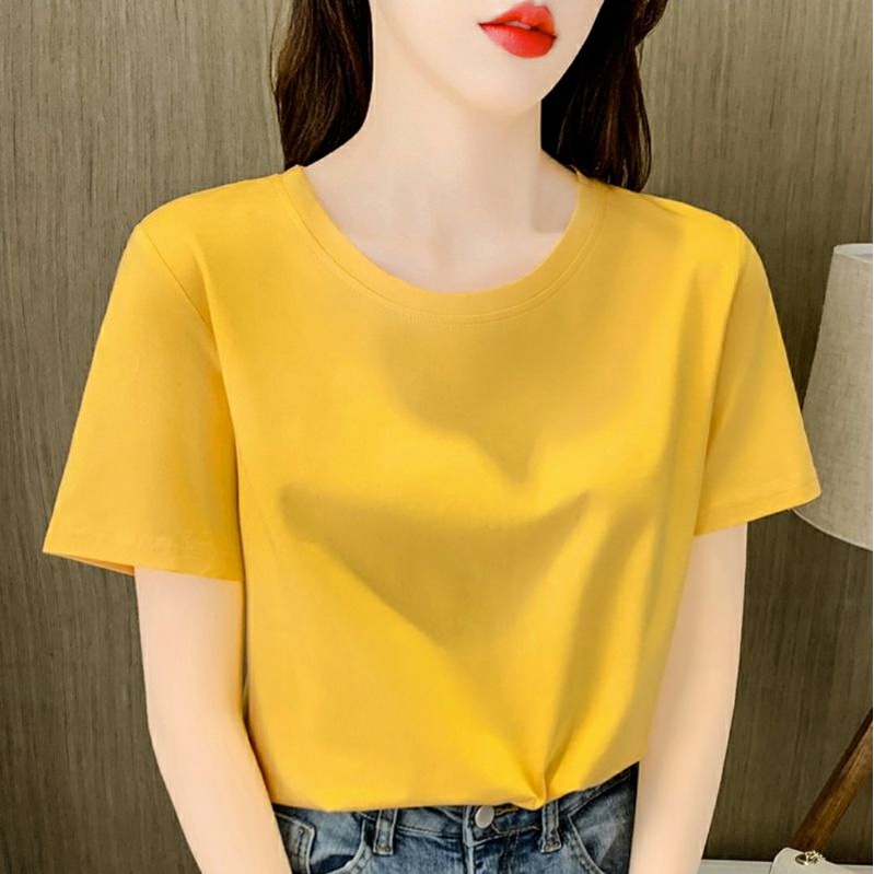 kaos polos wanita baju polos wanita distro kaos lengan pendek polos cotton combed kaos oblong wanita baju perempuan fashion cewek