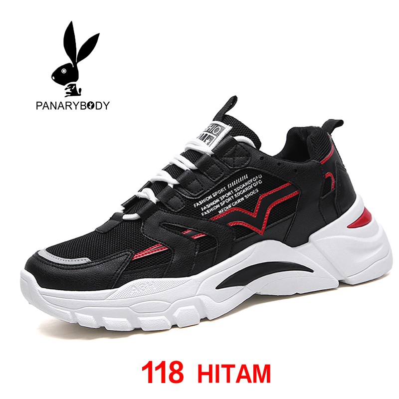 Sepatu Pria Import Sneakers Olahraga Sepatu cowok Kasual fashion Mesh Low Top Men Sport Shoes murah