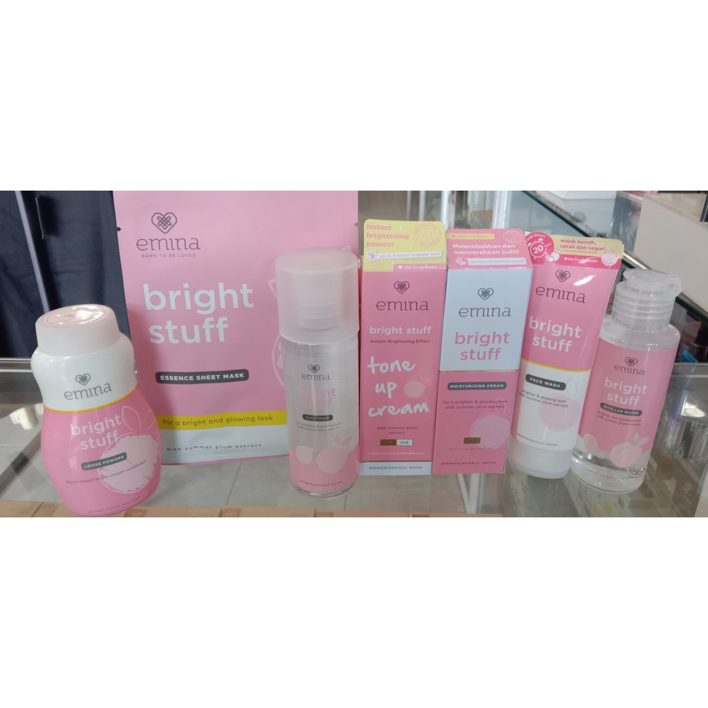 Emina Bright Stuff Paket Ekonomis 7 in 1