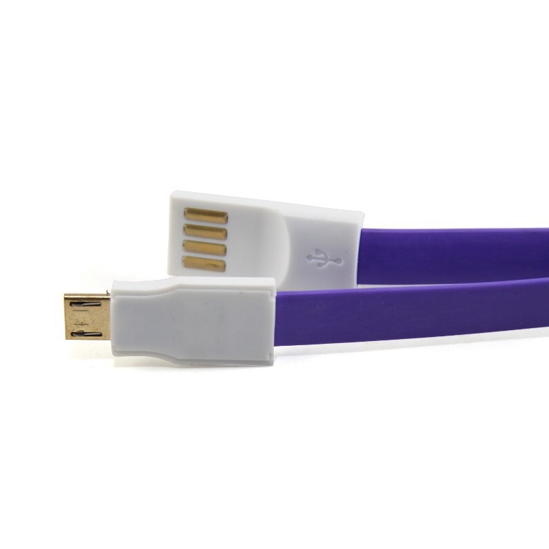 Cable Magnet 90 cm Slim USB Micro USB Kabel Universal Semua Type HP - Color Full