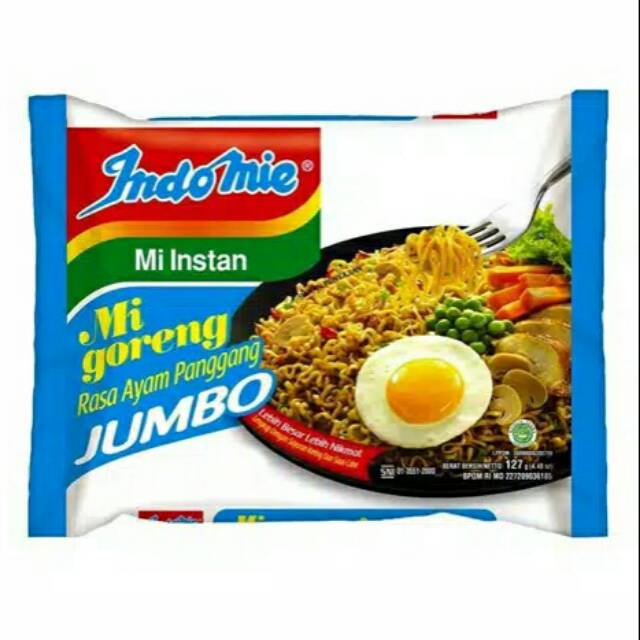 

Indomie Goreng Ayam Panggang Jumbo 1 Pcs