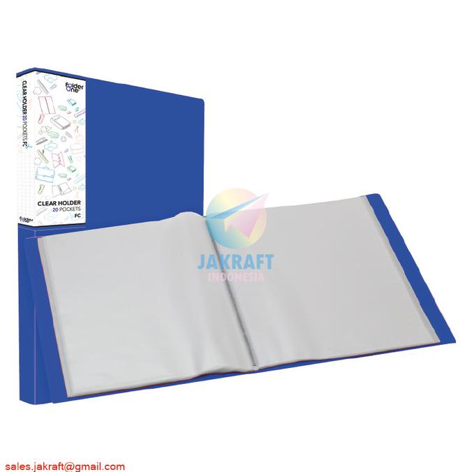 

BISA BAYAR DITEMPAT Clear Holder Folio F4 FC isi 60 Display Book (Biru Blue) EKSLUSIF Kode 1110