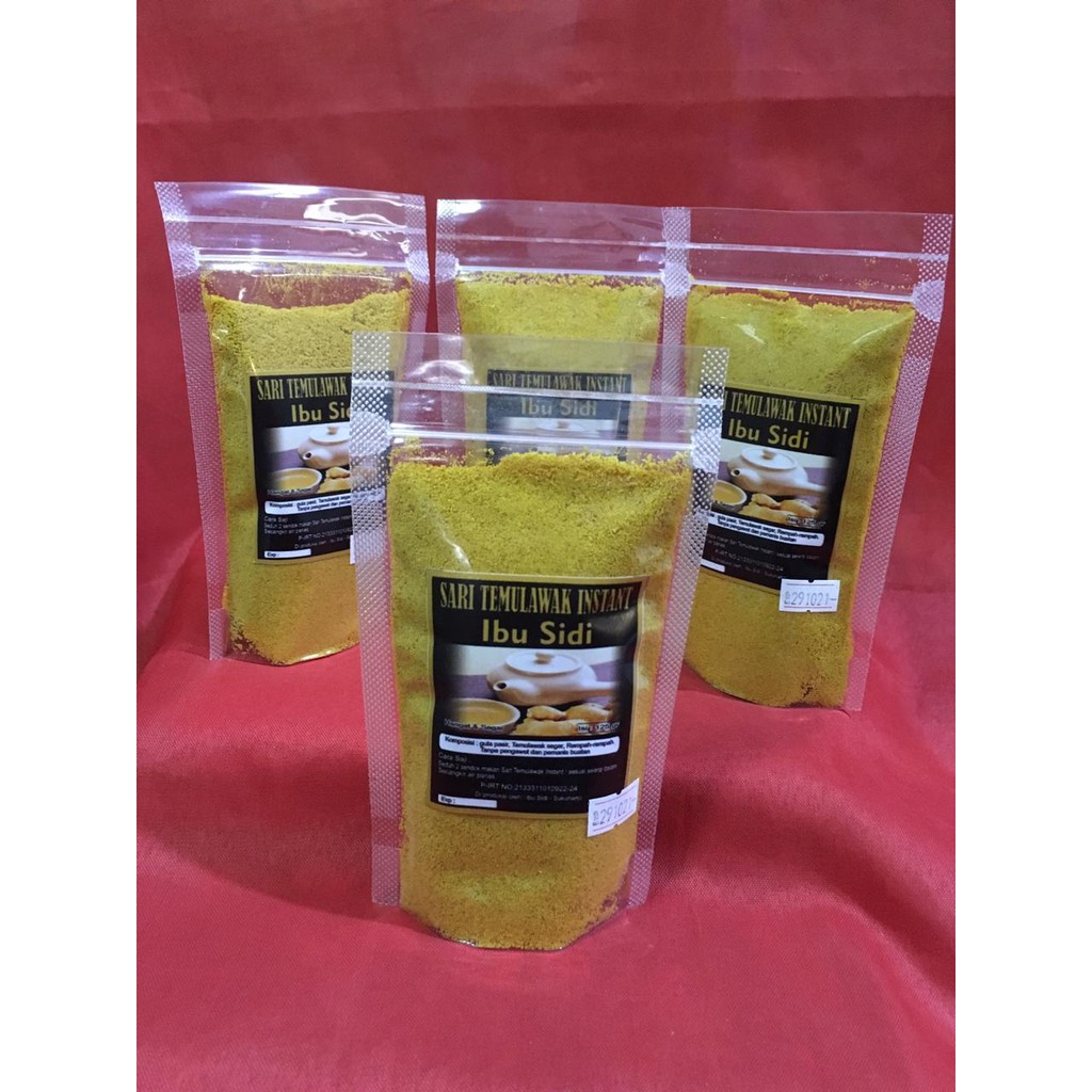 

Sari Temulawak Instan Ibu Sidi Pouch 125gr Minuman Herbal