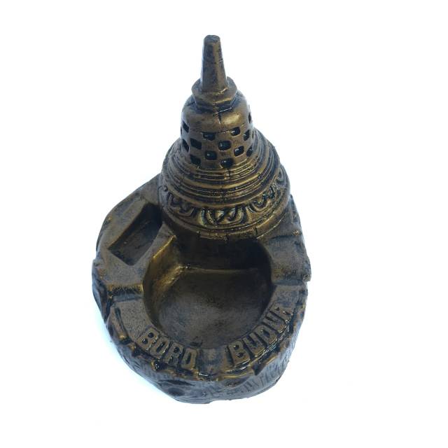 PAJANGAN BENTUK STUPA CANDI BOROBUDUR INDONESIA - SOUVENIR DEKORASI RUMAH MURAH