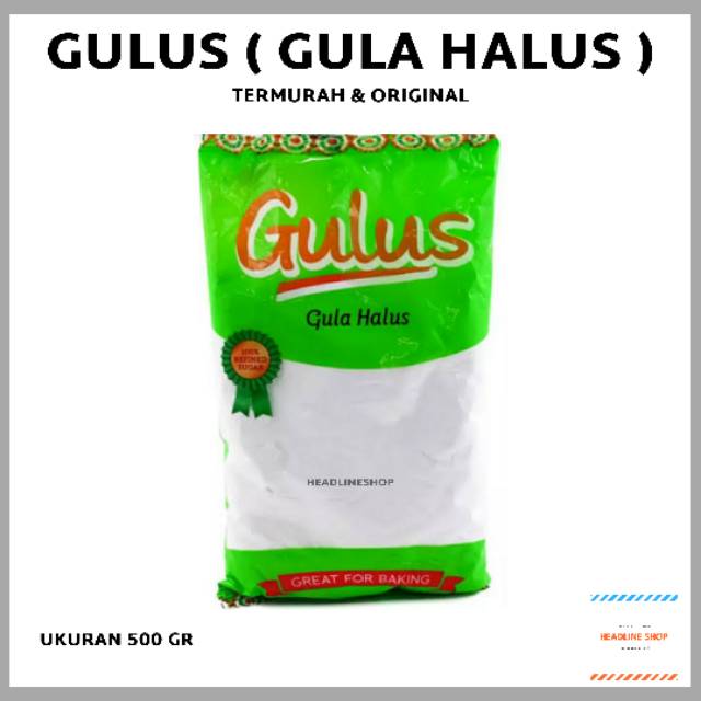 GULUS ( Gula Halus ) 500 gr ORIGINAL | Shopee Indonesia