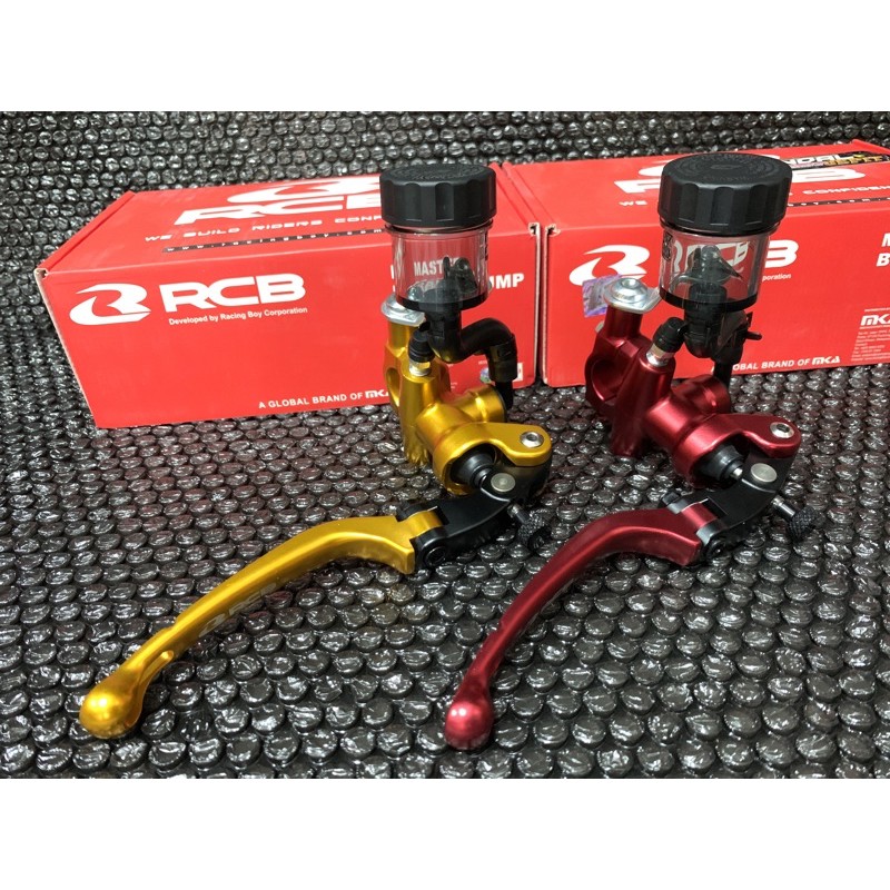 MASTER REM KANAN TABUNG RCB S1 FORGED PUMP 14MM RCB ORIGINAL RACINGBOY