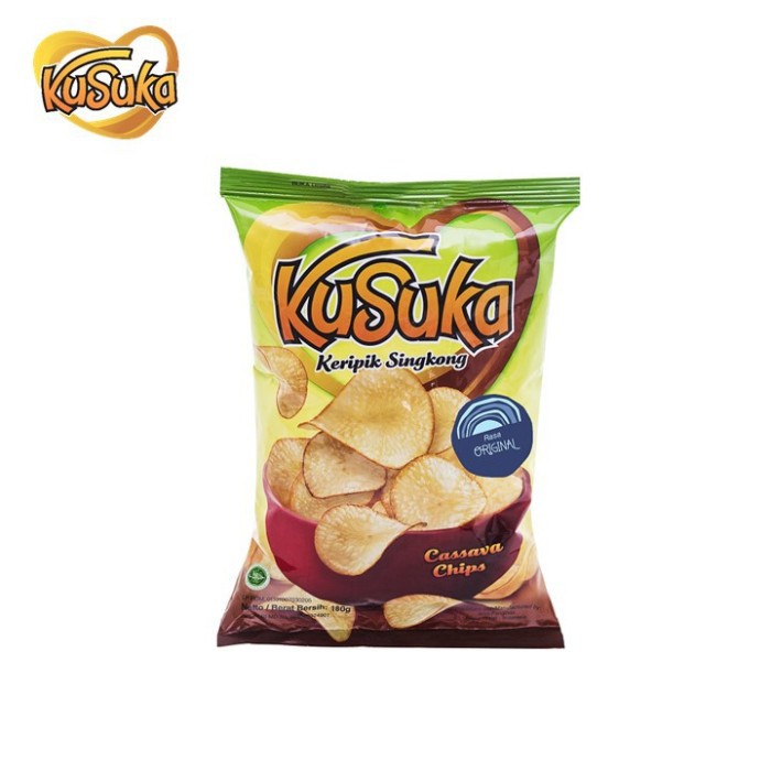 

Kusuka Keripik Singkong Original 180gr