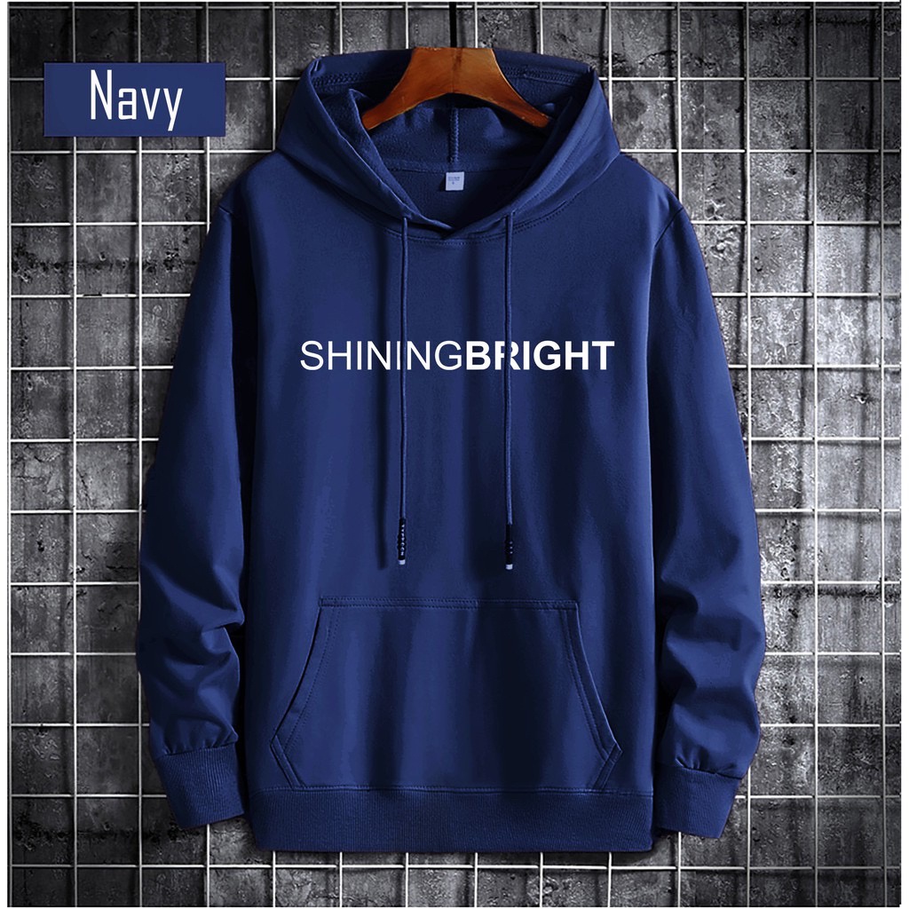 Sweater hoodie ShinngingBright font / jaket hoodie pria wanita distro / hoodie unisex / hoodie Large text / hoodie jumbo M-XXL