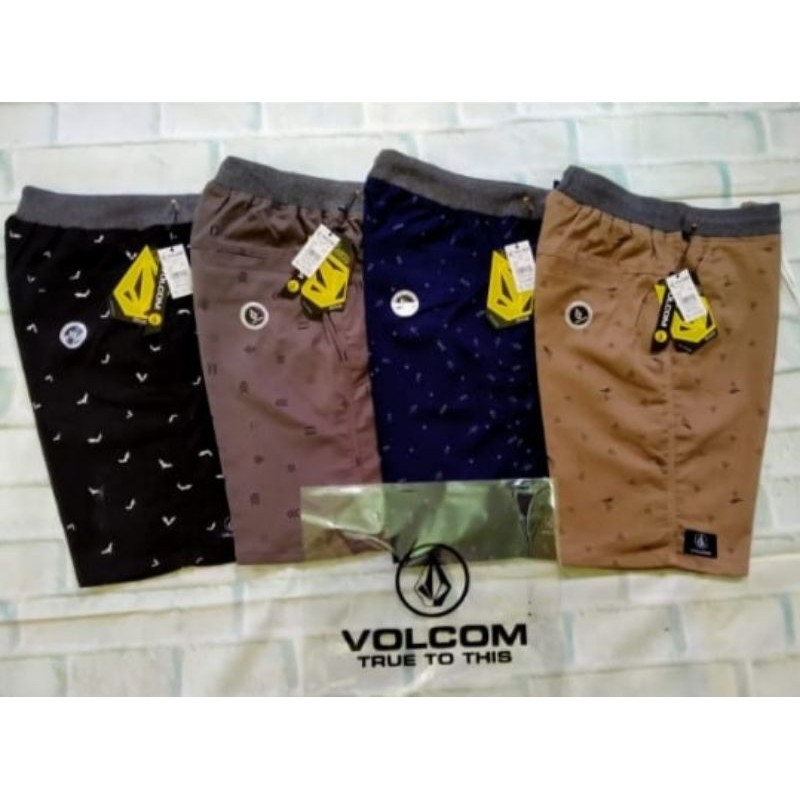 celana pendek chino rip pria printing motif celana santai pria surfing pants cowok