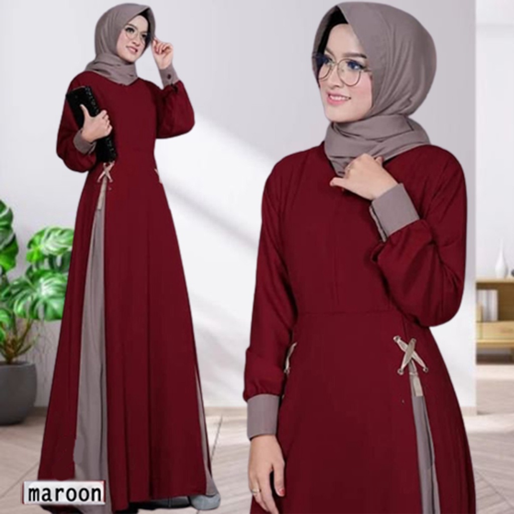 Baju Gamis Wanita HANUMI Dress Muslim