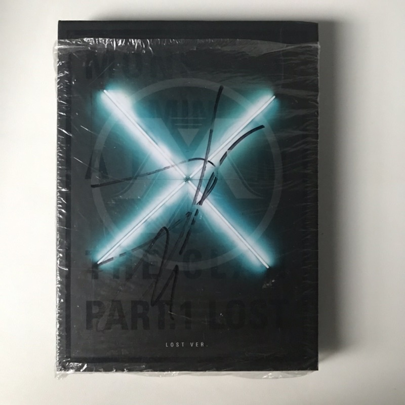 MONSTA X SIGNED BY I.M IM CHANGKYUN the clan part 1 all in lost version ALBUM ONLY