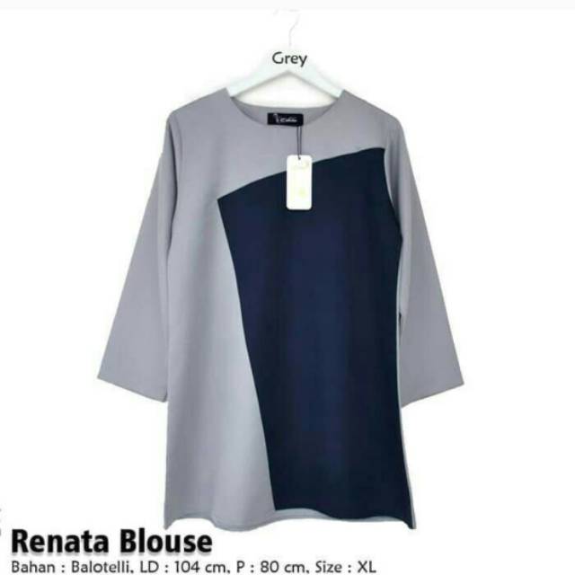 UNION11 -  ATASAN JUMBO WANITA  / BLOUSE RENATA