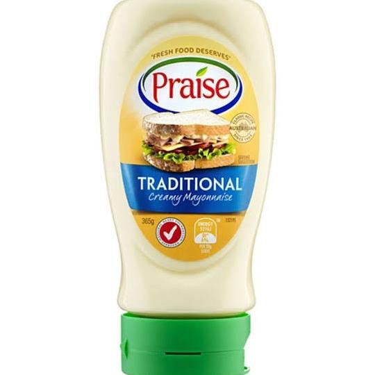 

praise traditional creamy mayonaise 365gr