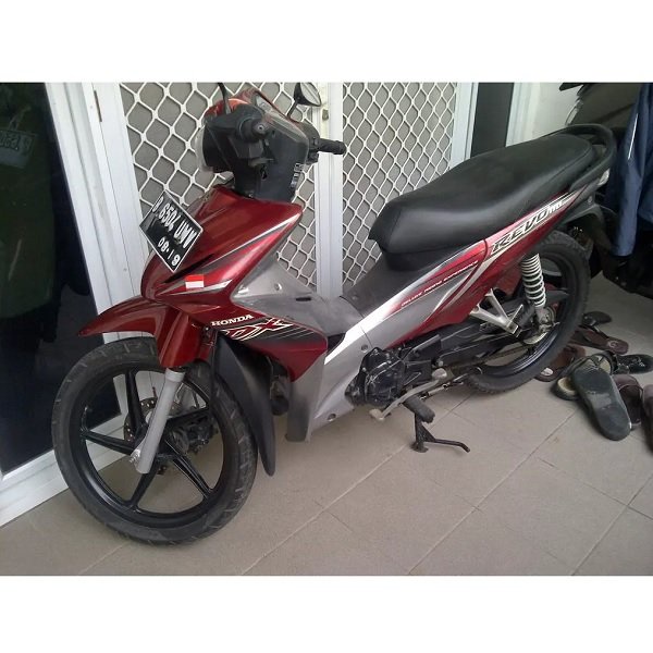 SALE !!! 64500-KWW-A00ERM COVER FRONT PANEL TAMENG DEPAN REVO 110 DX 2009 - 2010 MERAH BATA READYY