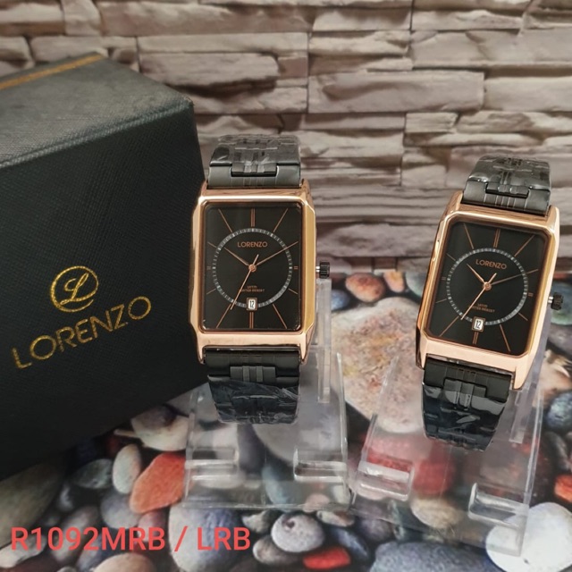 Jam tangan couple lorenzo