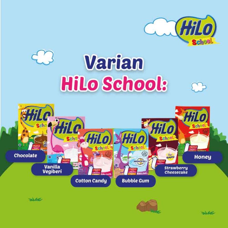 

HILO SCHOOL 250gr/500gr/750gr/Sachet