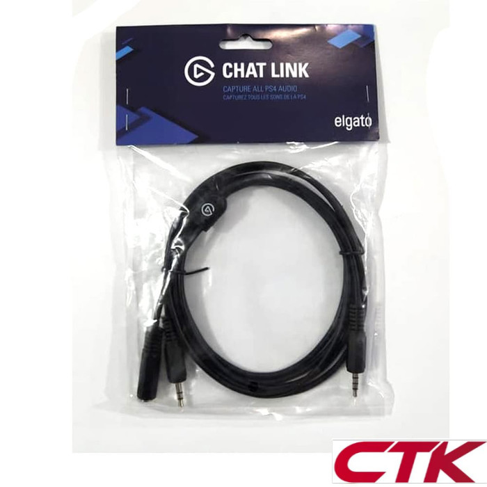 Elgato Chat Link Party Chat Adapter For Ps4 And Ps4 Pro 2gc Original Shopee Indonesia