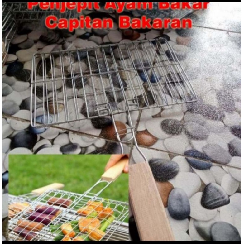Jepitan ayam bakar/Jepitan ikan bakar/Panggangan ikan/Panggangan ayam