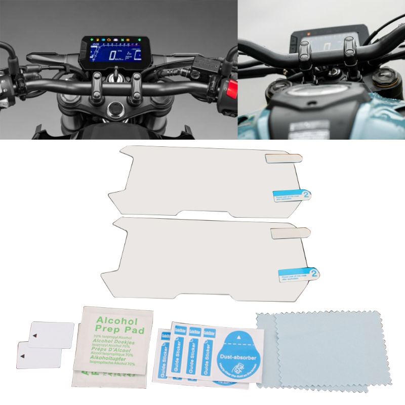 CRE 2Pcs Cluster Scratch Cluster Screen Protection Film Protector For Honda CB150R CB300R 2018