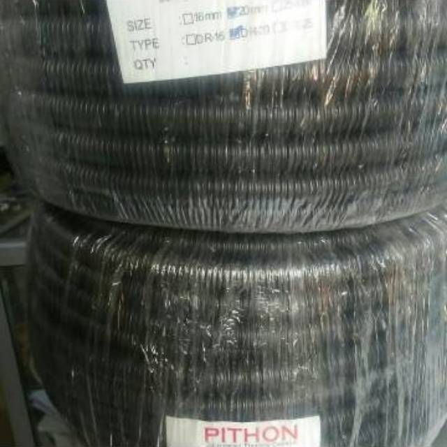 Selang Flexible Conduit 20mm/Selang Pipa Listrik/Selang AC merk PITHON