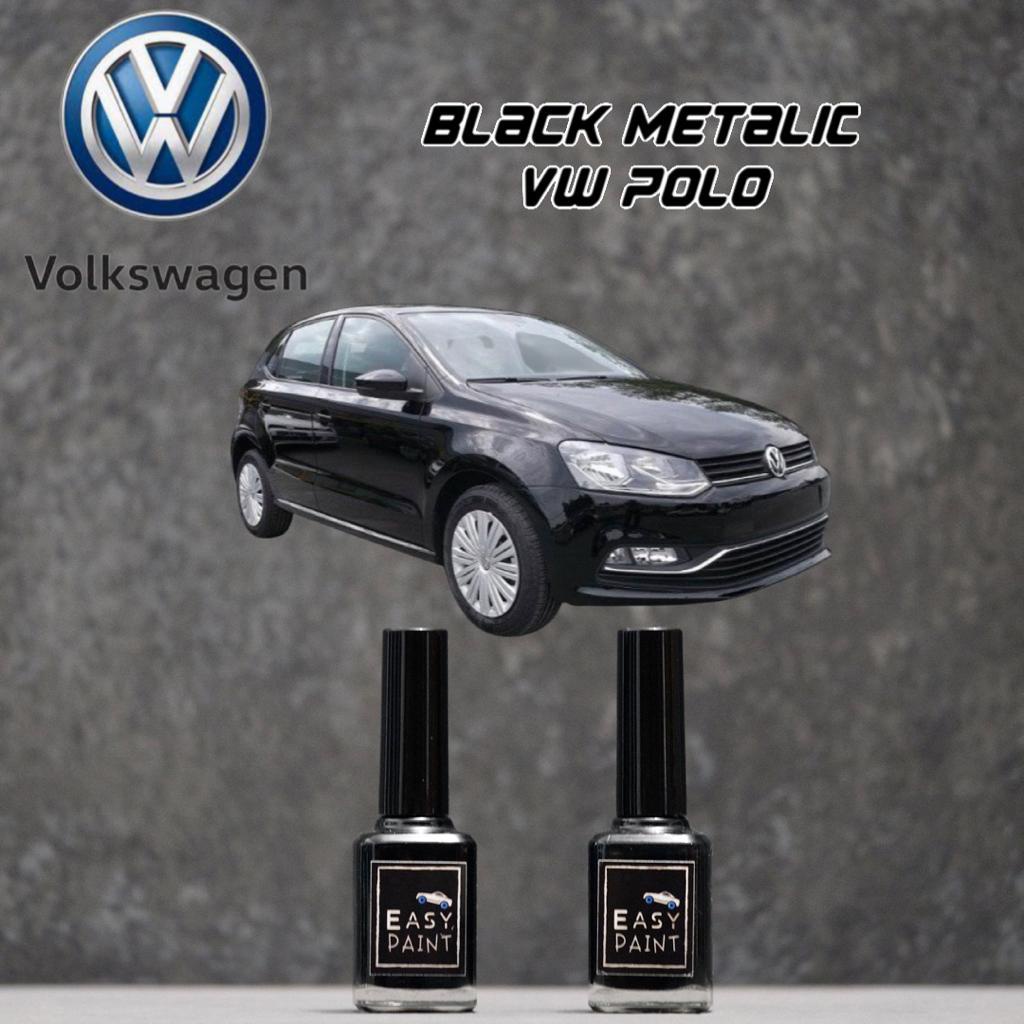 Cat Oles Mobil Black Pearl Metalic VW Volkswagen Polo Hitam Metalik