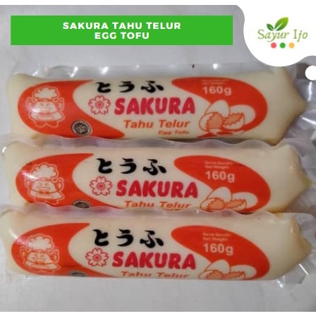 

Sakura Egg Tofu Telur Ayam 160 Gram Per Pcs Fresh Tahu Telor Premium Sayur Segar