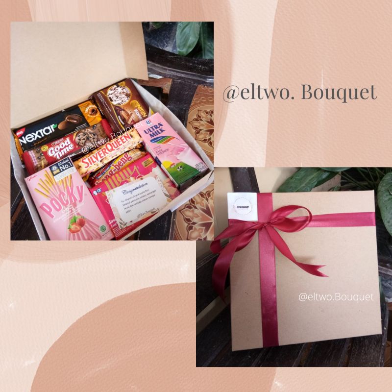 

hampers snack / box snack / buket jajan