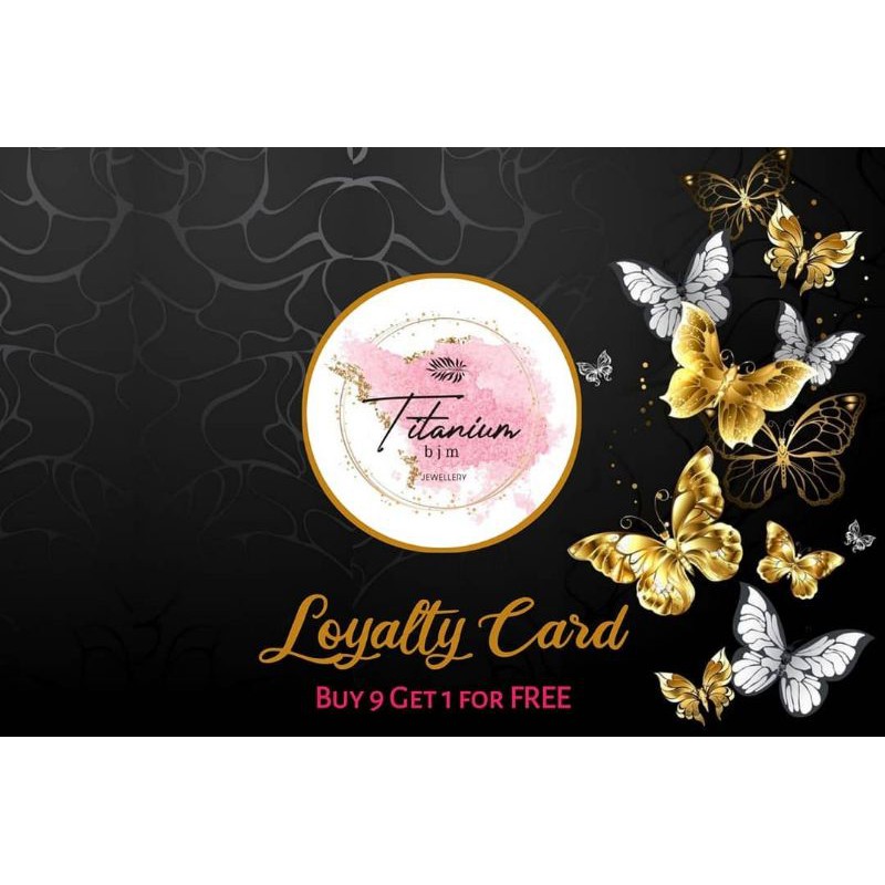 

Loyalty Card / Kartu Member Toko / Kartu Hadiah
