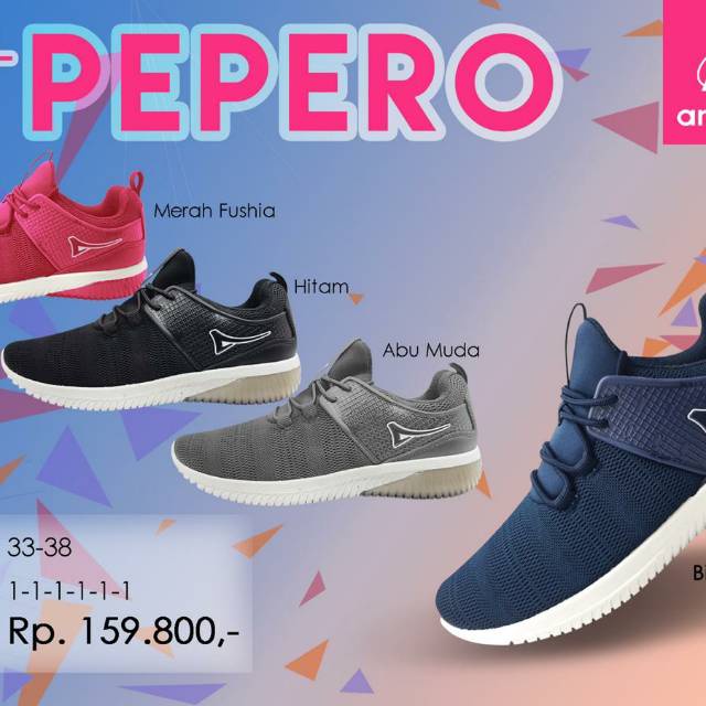 ARDILES PEPERO KINTAMANI LASTCALL SALE SEPATU CUCI GUDANG HABISIN STOK 33-40