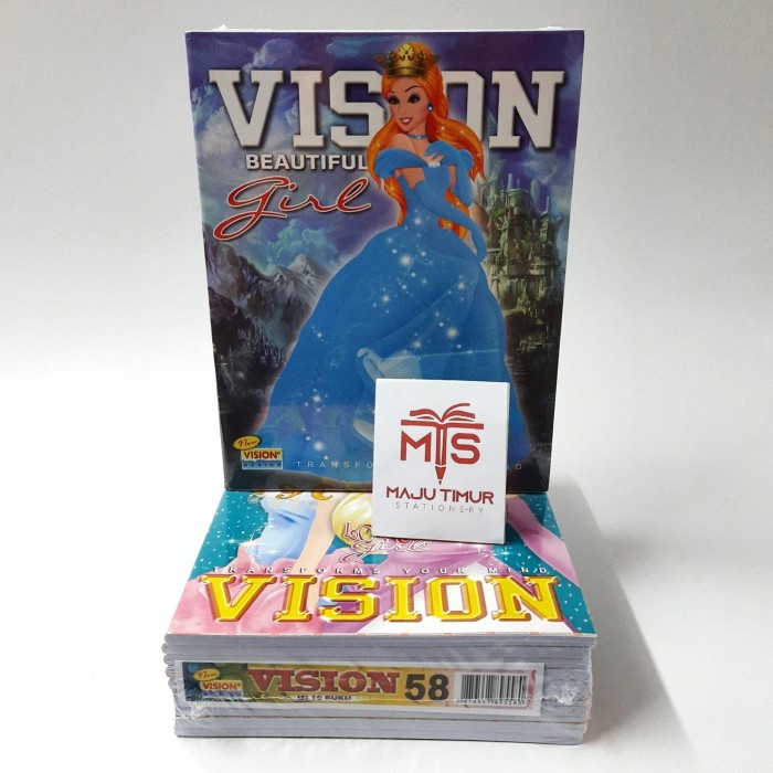 

Kusus Hari Ini Buku Tulis Vision 58 Lembar Gilaa!!!