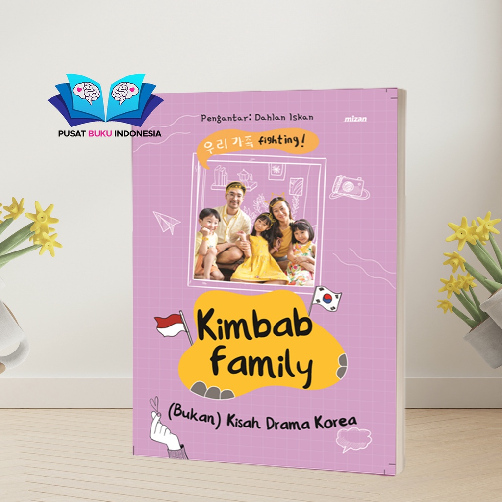 Buku Bacaan Novel Kimbab Family Bukan Kisah Drama Korea Original