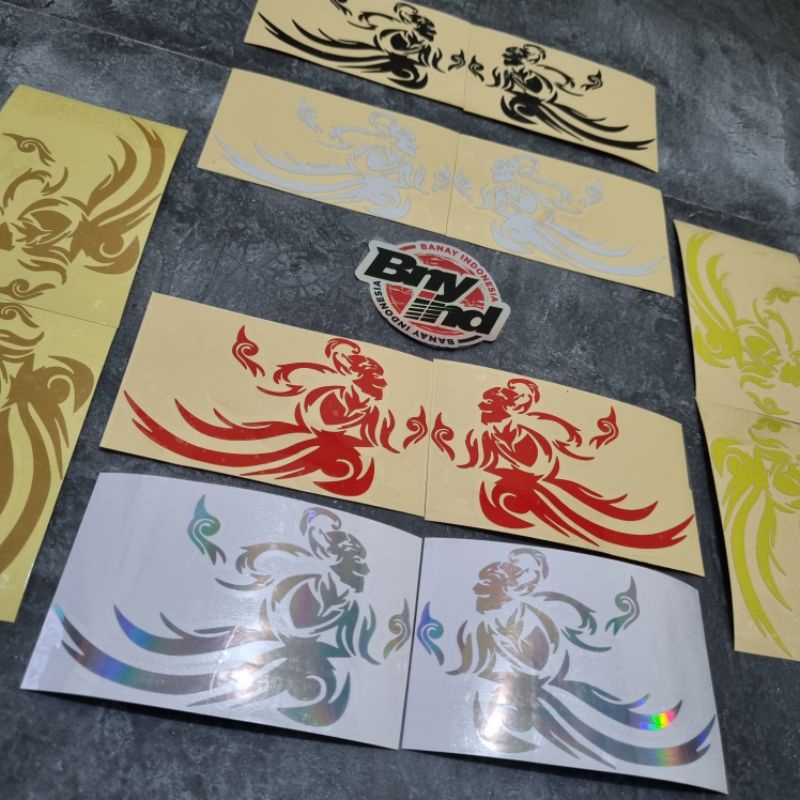 STICKER STIKER WAYANG PO HARYANTO CUTTING