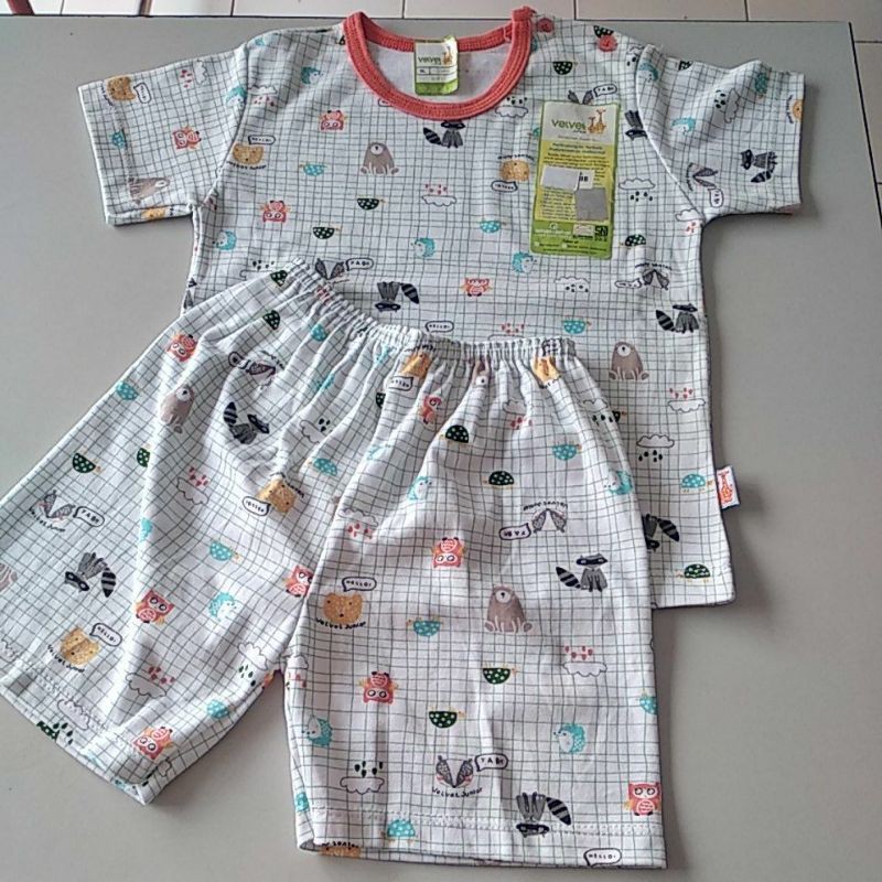 Set Velvet junior motif Wonderland . size XL