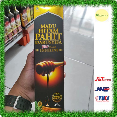 Madu Hitam Pahit Darusyifa - Herbal Madu - Madu Pahit