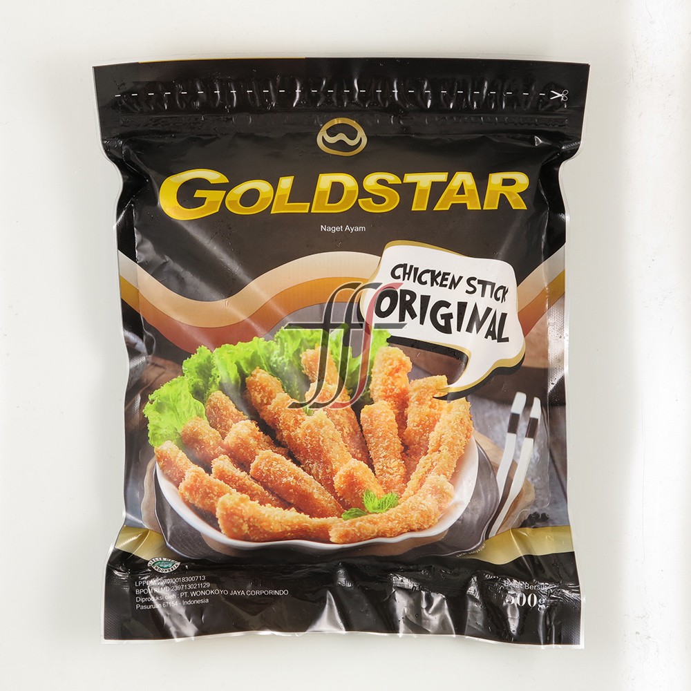 [SURABAYA] Goldstar Chicken Nugget Stick Original 500gr FFS Frozen Food Sidoarjo