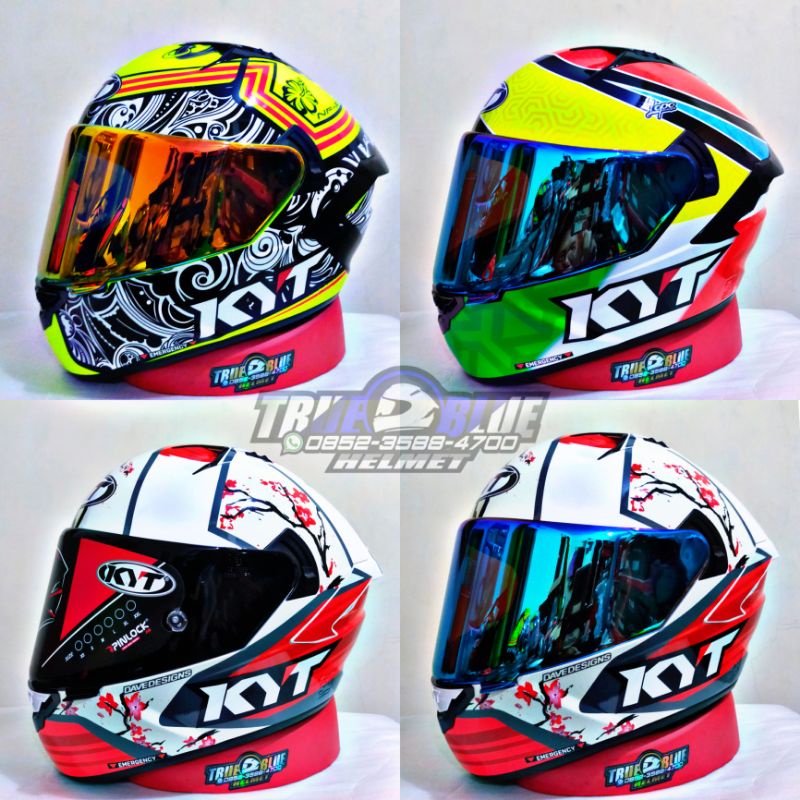 Helm KYT NFR Paket Ganteng