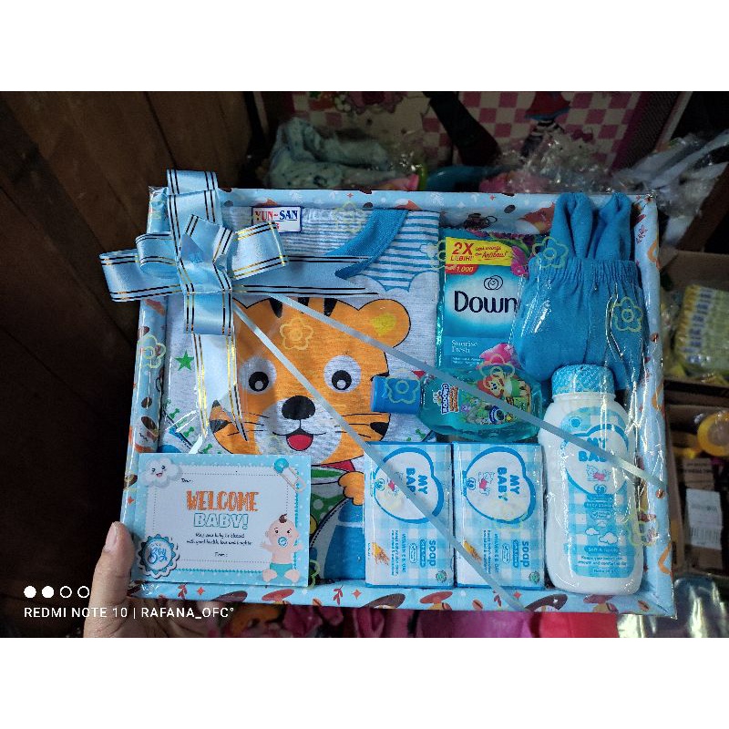 parsel bayi laki-laki perempuan murah hampers baby kado bayi CD35